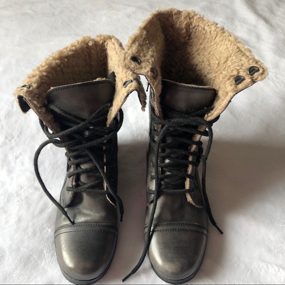 Aviator Style Chic Combat Boot - image 7